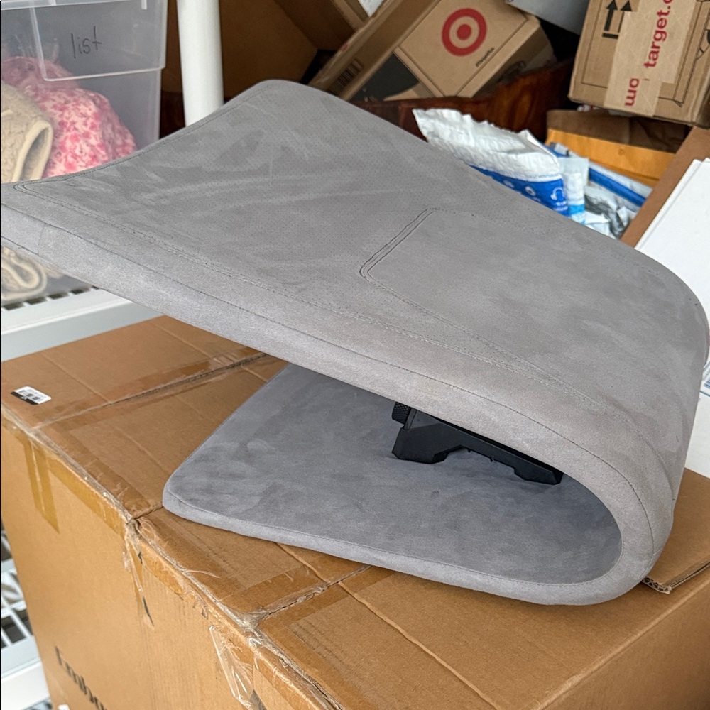 Ready rocker grey EUC portable rocking chair